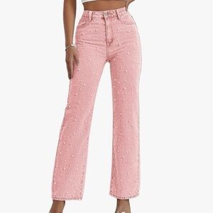 Women's Pink Jeans